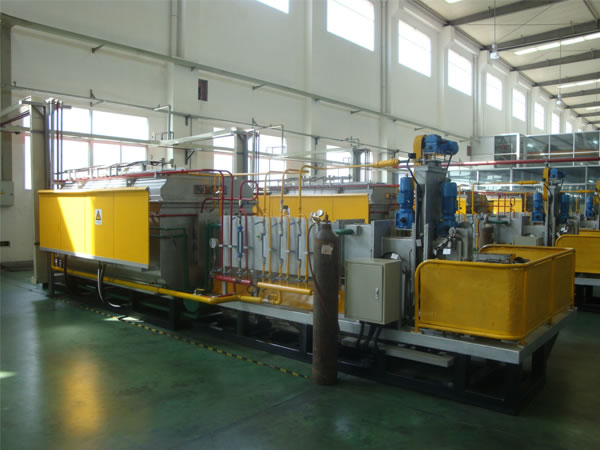 Pusher Rodzaj Grafit Oczyszczanie Furnace