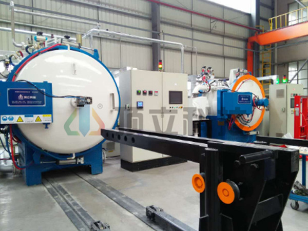Horizontal Single Chamber Vacuum High Pressure Gas Quenching Furnace