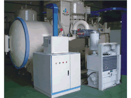 Poziome Twin komorze próżniowej wysokociśnieniowego gazu Hartowanie Furnace