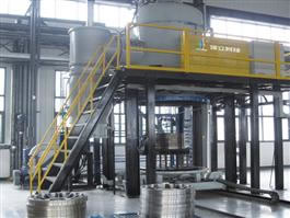 Vertical Bottom Loading Vacuum Annealing Furnace